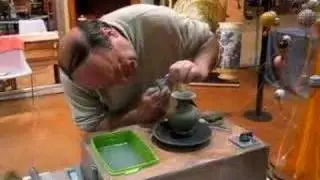 Making pottery