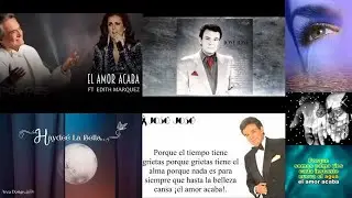 El Amor  Acaba ►José  José & Edith  Márquez  ๑♥