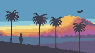Sunrise || 16-bit Pixel Art