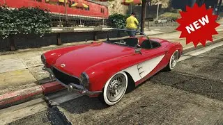 GTA 5 Online - DLC Vehicle Customization - Invetero Coquette D1! (Chevrolet Corvette C1)