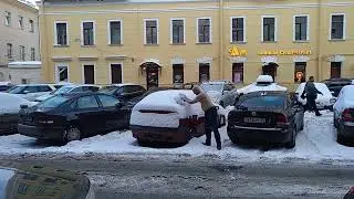 Я и снег!