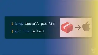 Install git-lfs on MacOs 🚀