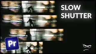 How to Make SLOW SHUTTER EFFECT | Premiere Pro