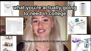 College essentials (things you will ACTUALLY use/ amazon prime day deals/ college vitamin routine)