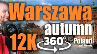 Warsaw Poland 2021 12K 360 #Kandao #Obsidian Pro HLG Prores sample No nadir or zenith postproduction