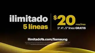 Llévate 5 líneas con Ilimitado por $20 mes/línea con Sprint