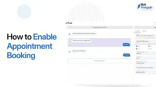 How to enable appointment booking within the Chatflow | BotPenguin
