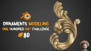 Ornaments Modeling in Blender #80