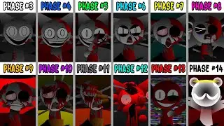 From Phase 3 To NEW Phase 14 Definitive Version in Incredibox Sprunki All Phases!