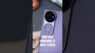 vivo V40 Unboxing & First Looks #vivoV40 #vivov40series #TheIdealMobile