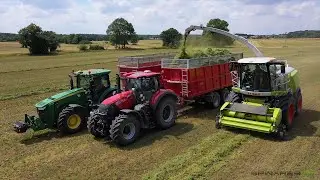John Deere 8360R & ZDT AgriMega 330 VS Case IH Optum 270 CVX & ZDT AgriMega 330