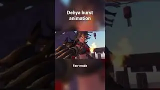 Dehya burst animation (SFM) genshin impact 