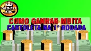 CARTOLA FC 2018-DICAS-VALORIZAÇÃO-FICAR RICO LOGO NA 1° RODADA