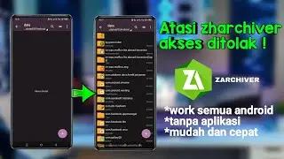 Cara mengatasi zarchiver akses ditolak - terbaru 2024