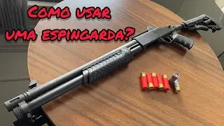 Espingarda Pump - Como operar ? tutorial básico #armas  #cbc #calibre12
