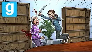 маньяк в офисе в Garry's Mod (homicide)