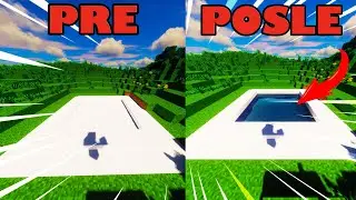 Kako Napraviti Automatski Bazen u Minecraftu!