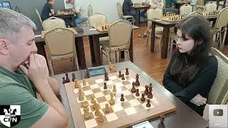 K. Dobrovolskiy (2043) vs M. Sidorova (1949). Chess Fight Night. CFN. Blitz