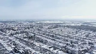 Snow in Harrogate, North Yorkshire