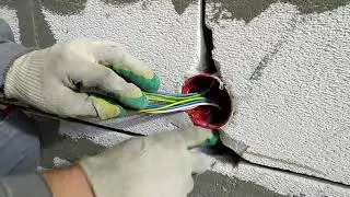 Электромонтаж ч 7 Укладка проводов