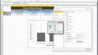 Bar Plot in Excel
