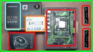 Сборка Компьютера с Aliexpress Xeon Комплект на Atermiter Machinist Kllisre HUANANZHI QIYIDA X99