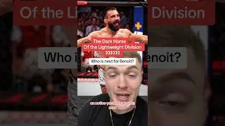 Benoit Saint-Denis is gonna be a scary fight for anyone 