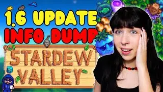 Stardew Valley 1.6 Update INFO RECAP & RELEASE DATE!
