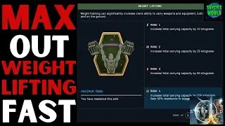 Starfield - How to Max Out the Weight Lifting Skill Fast