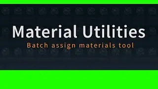 Assign materials to multiple meshes in Unreal Engine - Free Tool