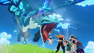 ♪♪ Genshin impact ♪♪ новеньки квест Моны ну и т.д.