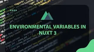 NUXT 3 Environmental Variables 