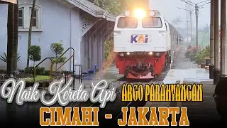 NAIK KERETA API ARGO PARAHYANGAN DARI CIMAHI KE JAKARTA │28 /11/2022