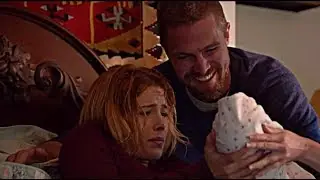 Arrow 7×16 Felicity gives Birth to Mia Smoak| Nyssa Al Ghul trains Mia