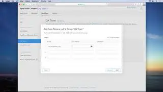 TestFlight App Store Connect 2018 sd