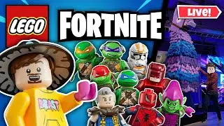(LIVE) Playing Lego Fortnite Ft Nate (Chapter 5)