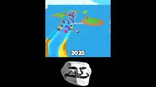 Stumble Guys 2025 vs 2020 Old Trick Shortcut Super Slide 🌊 