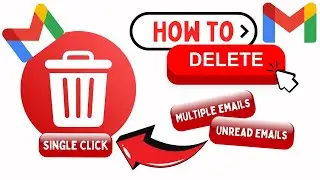 How to delete all or multiple emails in Gmail at once | Ek sath emails kaise delete kre mobile se
