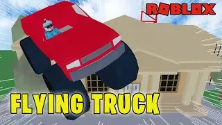 NEW FLYING MONSTER TRUCK GLITCH | ROBLOX JAILBREAK