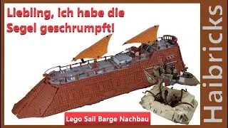 Lego Star Wars Jabba's Sail Barge selbst gebaut! - Lego Star Wars 75397 Segelbarke