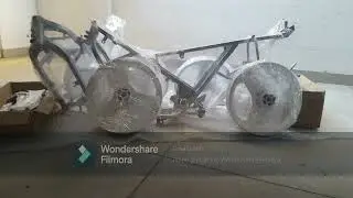Fine verniciatura telai Malaguti RST 50cc