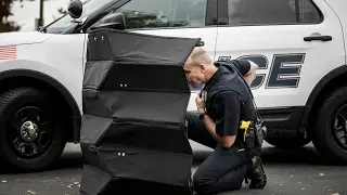 Bullet-proof origami: folding Kevlar shield designed by 
