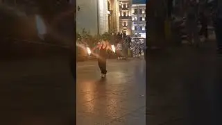 Фаер шоу на Востания