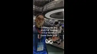 The ASUS TUF Gaming A14 at Tokyo Game Show 2024