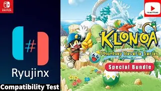 Ryujinx | KLONOA 1 and 2 Phantasy Reverie Series | Switch Emulator Compatibility - Performance Test