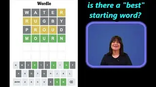 Winning at Wordle: Results from 4 different starting words