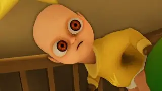Лысый гоняет меня 👶