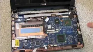 How to upgrade Dell Mini 10v memory - Part 1 (disassemble)