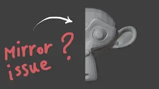 Mirror Modifier Not Working in Blender