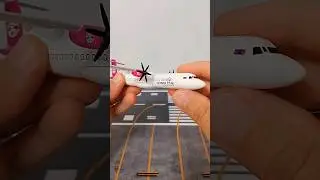 Hunnu Air ATR 72-600 16cm Airplane Model Unboxing